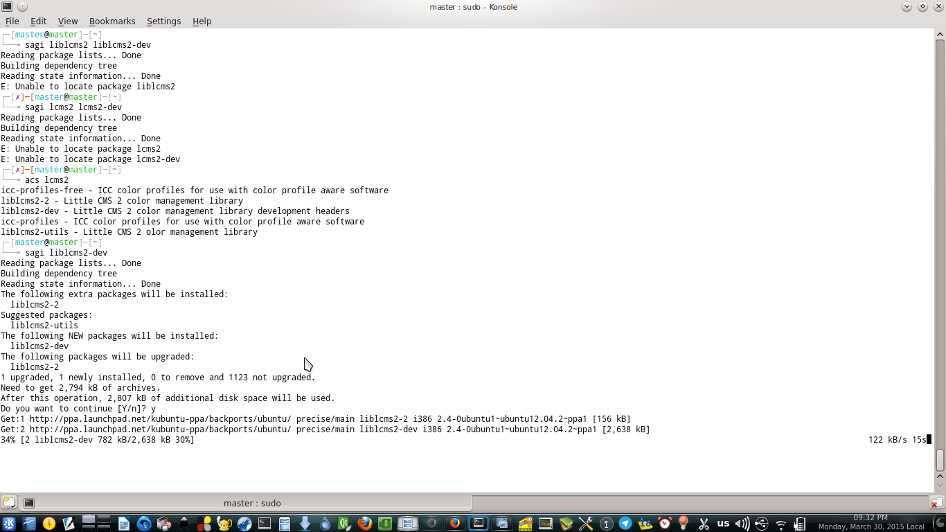 How to install dev c++ in ubuntu using terminal